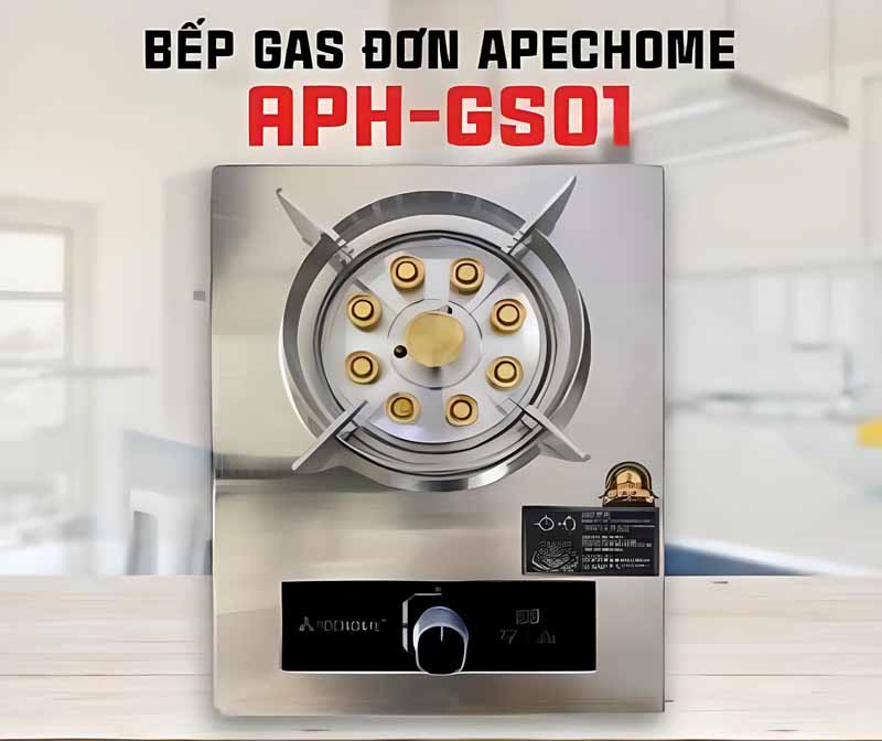 Bếp gas đơn cao cấp Apechome APH-GS01