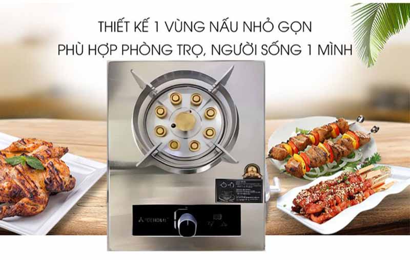 Thiết kế nhỏ gọn thích hợp cho các gia đình ít người