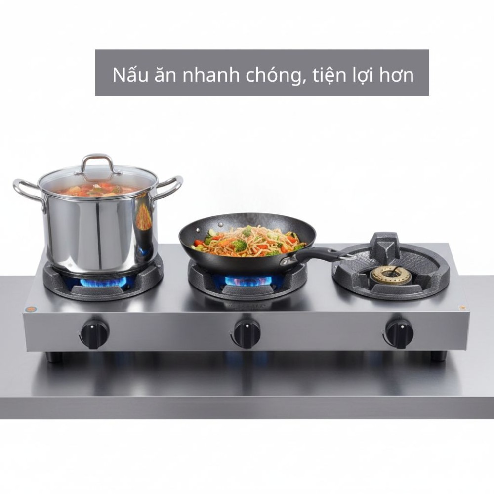 Bếp gas khè bán công nghiệp Bluestar BS-03SK - Hàng chính hãng