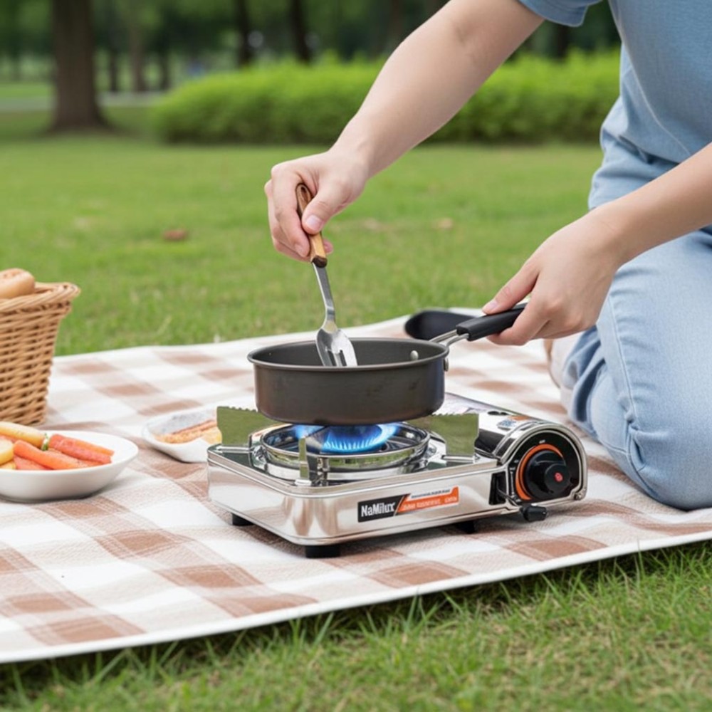 Bếp gas mini Namilux MLN-211SS - Hàng chính hãng