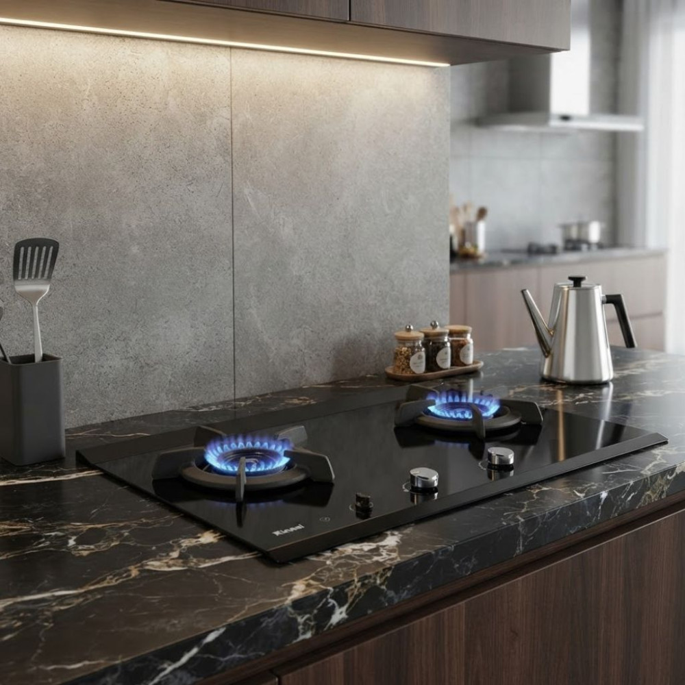 Bếp gas âm Rinnai RB-2CGT-GEN - Hàng chính hãng