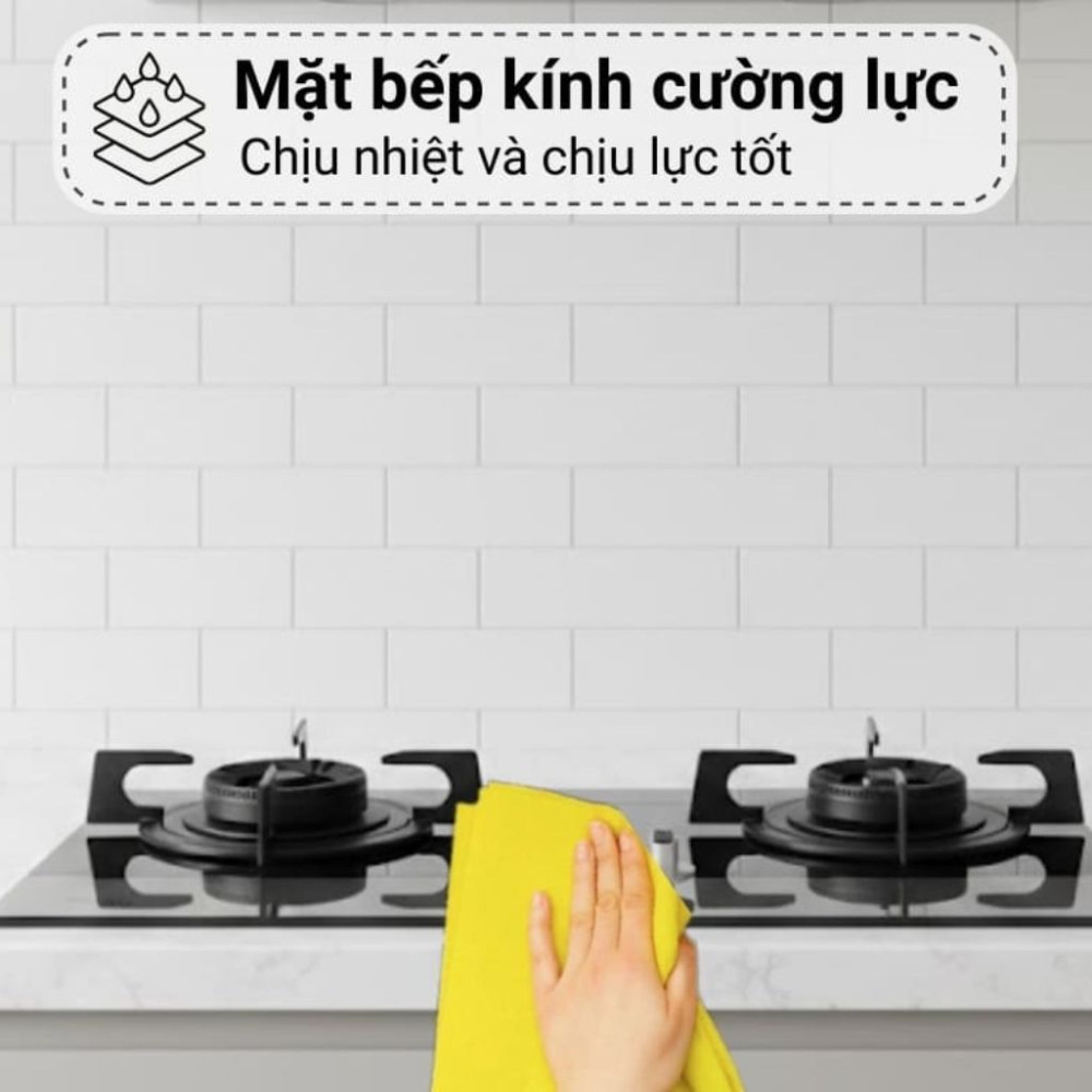 Bếp gas âm Rinnai RVB-732G(DL) - Hàng chính hãng