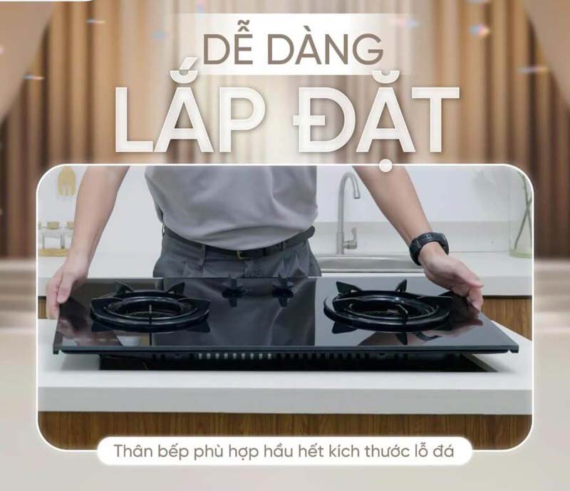 Có thể lắp âm hoặc dương đều được