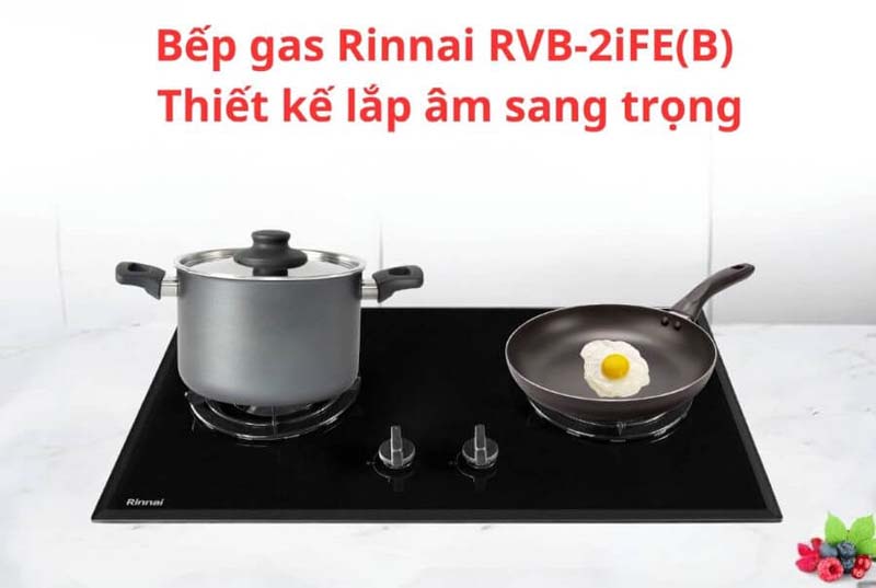 Thiết kế kiểu dáng lắp âm bếp sang trọng, tiện dụng