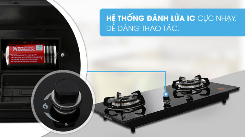 Hệ thống đánh lửa IC tự động và siêu nhạy