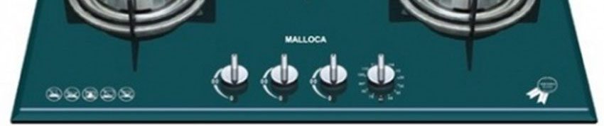 Núm xoay điều khiển của bếp gas ba âm kính Malloca AS 930G