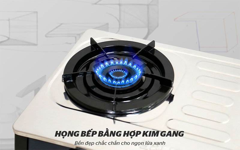 Họng của Bếp gas đôi Sunhouse Mama MMB0981