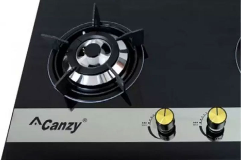Bảng điêu khiển của bếp gas đôi âm Canzy CZ-488B