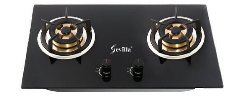 Bếp gas đôi âm kính Sevilla SV-502