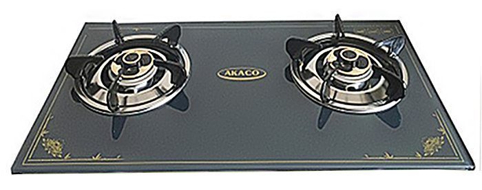 Mặt kính bếp gas dương Akaco AK-717F