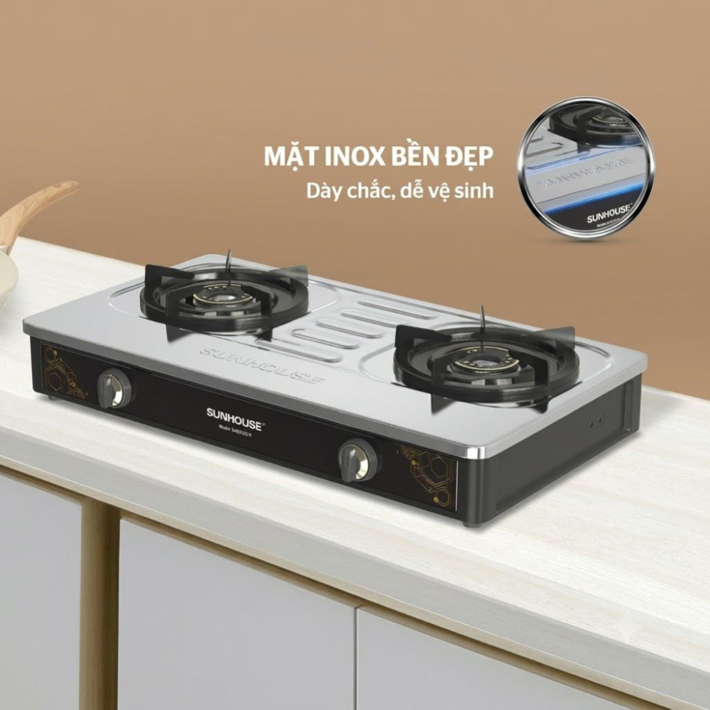 Bếp gas dương Sunhouse SHB31072-V - Hàng chính hãng