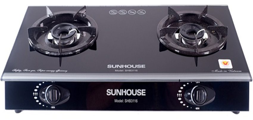 Bếp gas dương kính Sunhouse SHB-3116