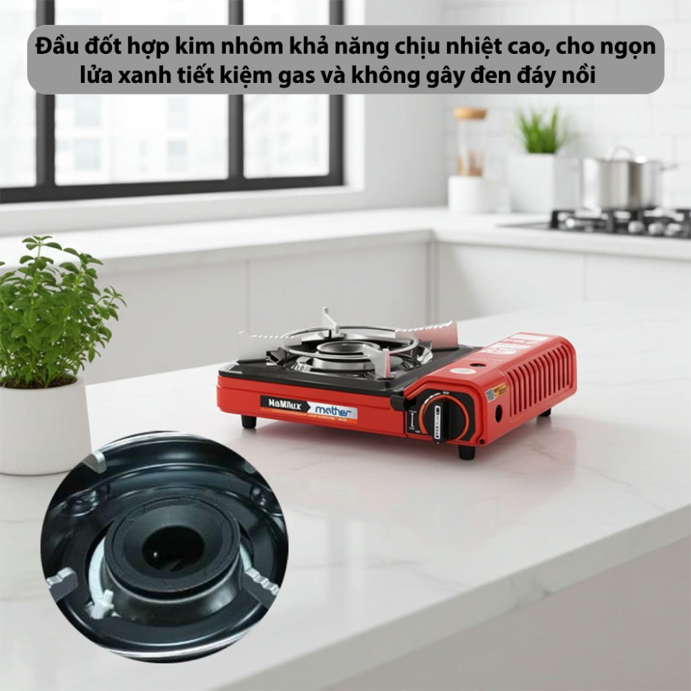 Bếp gas mini NaMilux PL2111PF - Hàng chính hãng
