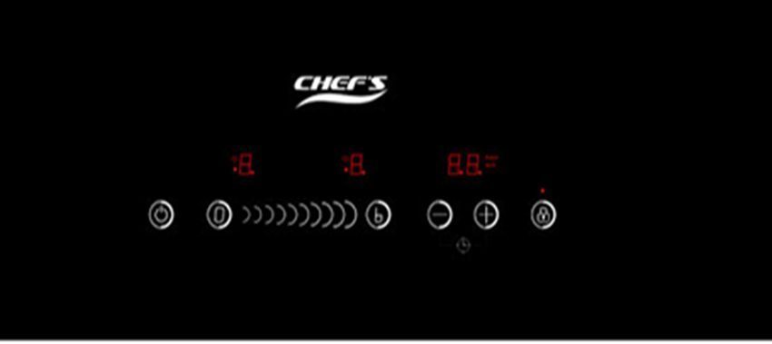 Bếp hỗn hợp Chef's EH-MIX330 điều khiển dễ dàng với cảm ứng trượt Slide