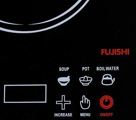 Các chế độ nấu nhanh trên bếp Fujishi A6