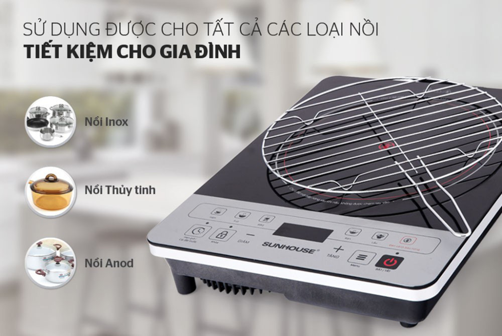 Bếp hồng ngoại Sunhouse SHD6005 - Hàng chính hãng