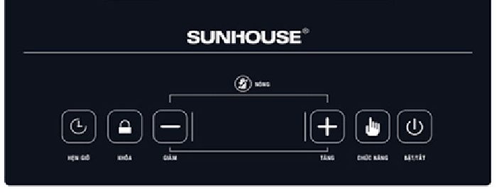 Bếp hồng ngoại đơn Sunhouse SHD6015