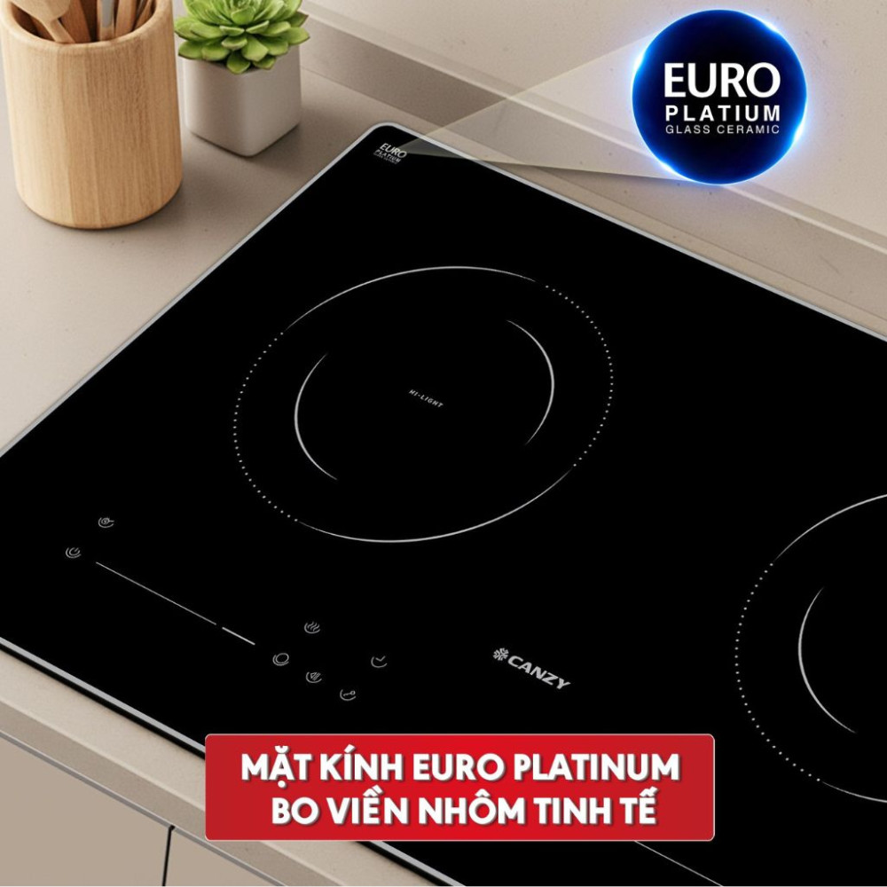 Bếp hồng ngoại đôi Canzy CZ-HN001 - Hàng chính hãng