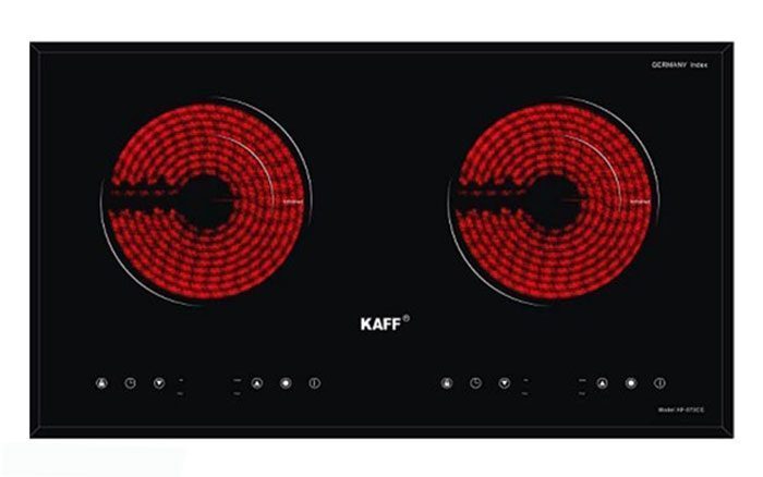 Bếp hồng ngoại đôi Kaff KF-073CC
