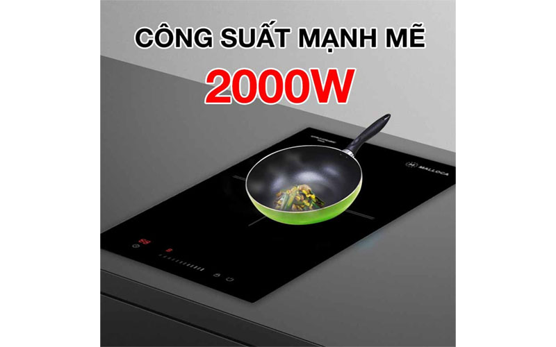 Công suất của Bếp hồng ngoại đơn Domino Malloca MDR-301