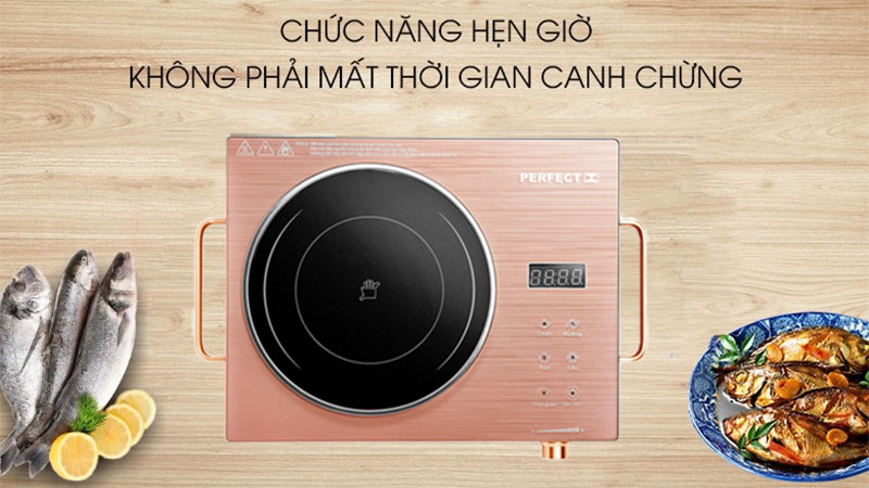 Chức năng hẹn giờ của Bếp hồng ngoại đơn cảm ứng Perfect PF-BH86