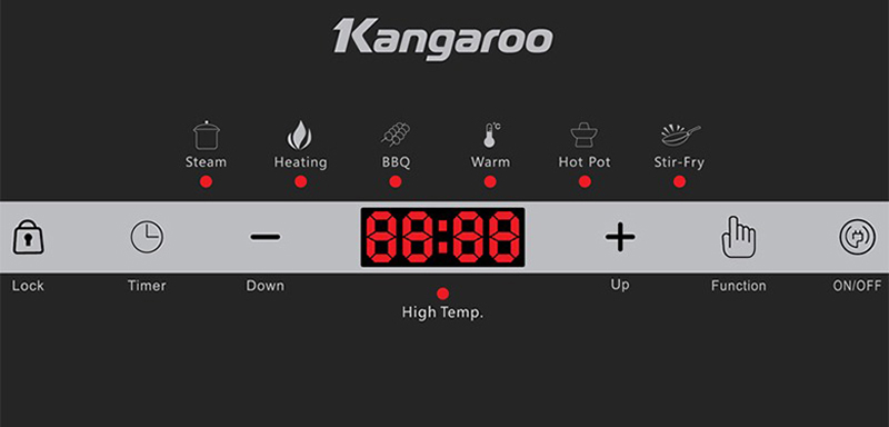 Bếp hồng ngoại đơn Kangaroo KG2000IS - Hàng chính hãng