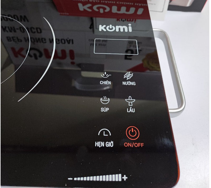 Bếp hồng ngoại đơn Komi KM-04CD - Hàng chính hãng