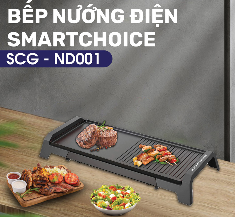 Bếp nướng điện Smart Choice SCG-ND001 - Hàng chính hãng