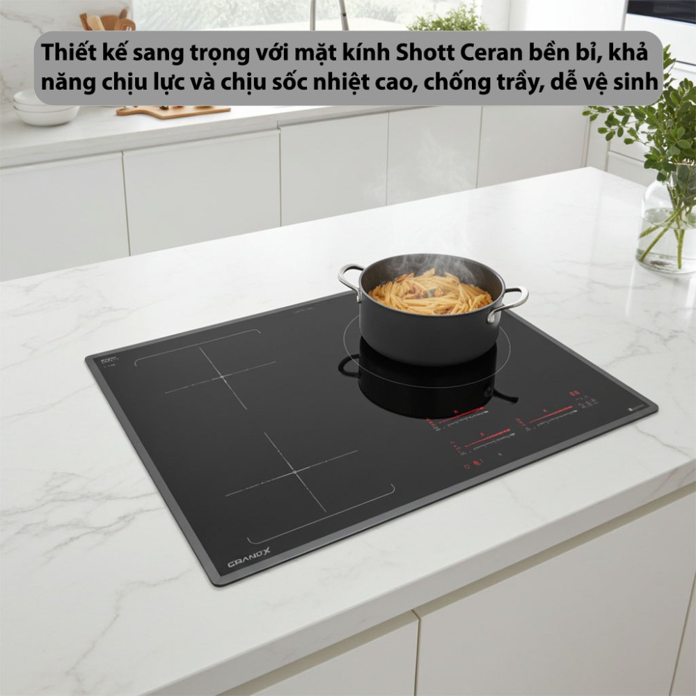 Bếp từ 3 vùng nấu GrandX GX-IH933G - Hàng chính hãng