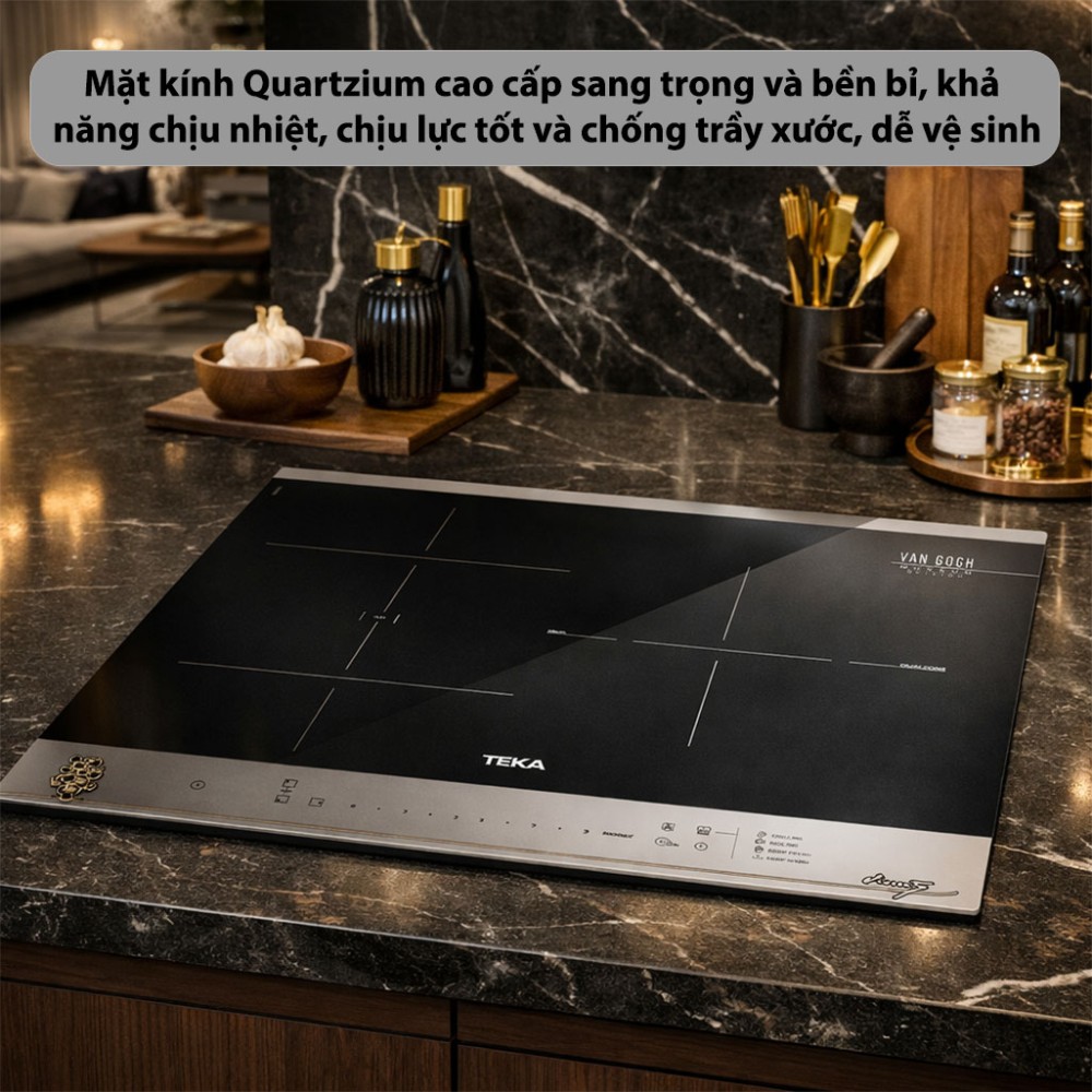 Bếp từ 3 vùng nấu Teka IBF-63-FST-VG - Hàng chính hãng