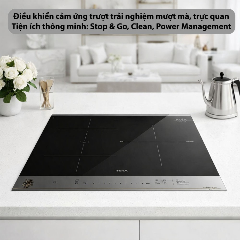 Bếp từ 3 vùng nấu Teka IBF-63-FST-VG - Hàng chính hãng
