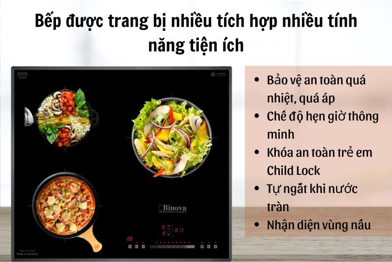 Tích hợp nhiều tính năng tiện ích, đảm bảo an toàn