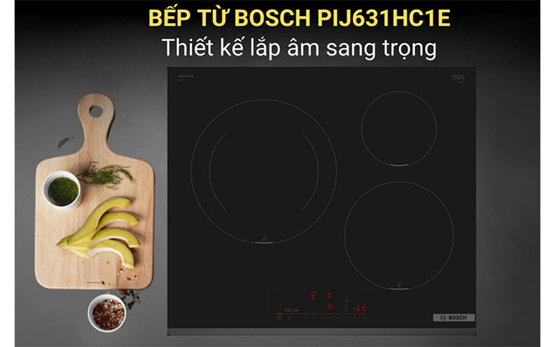 Thiết kế của Bếp từ Bosch PIJ631HC1E SERIE6