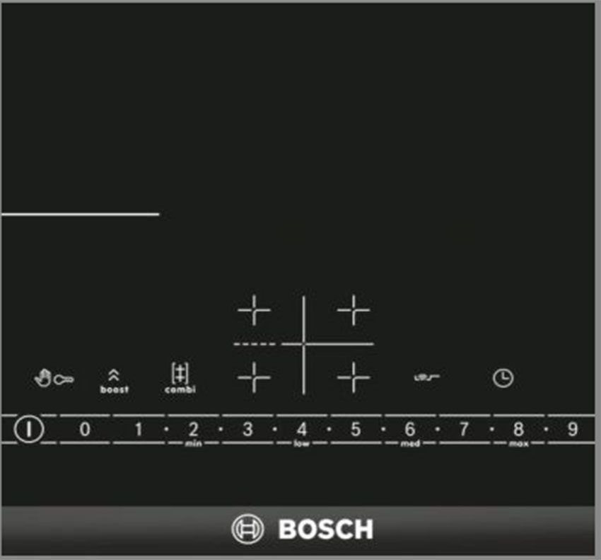 Bảng điều khiển của Bếp từ Bosch PVS775FC5E