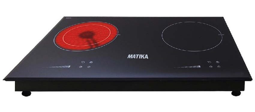 Bếp đôi hồng ngoại điện từ Matika MTK-SL03-1