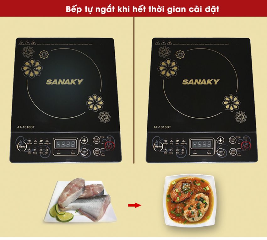 Chức năng của bếp từ Sanaky SNK-1016BT