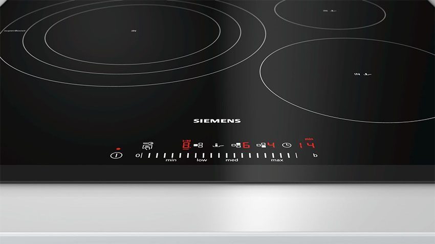 Bếp từ Siemens EH651FDC1E với bảng điều khiển cảm ứng