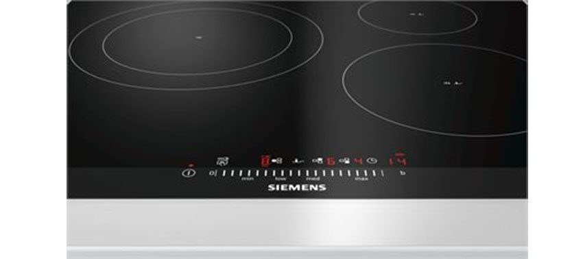 Bảng điều khiển của bếp từ Siemens EH675FJC1E