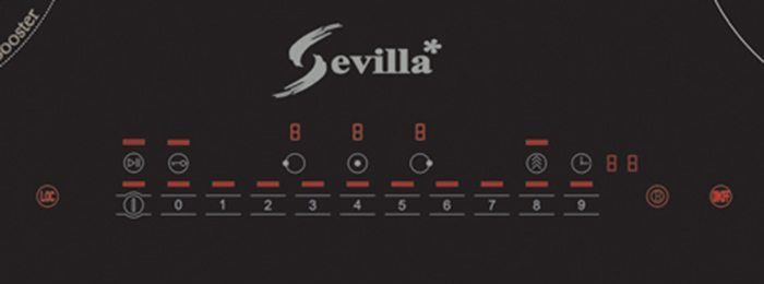 Bếp từ 3 lò nấu Sevilla SV-803II