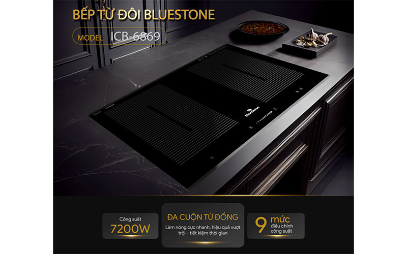 Công suất của Bếp từ đa vùng nấu BlueStone ICB-6869