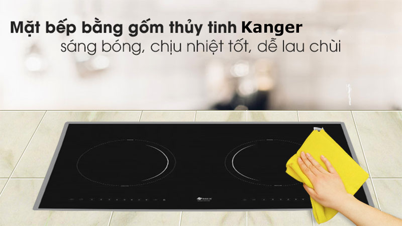 Mặt kính của Bếp từ đôi Arber AB-670