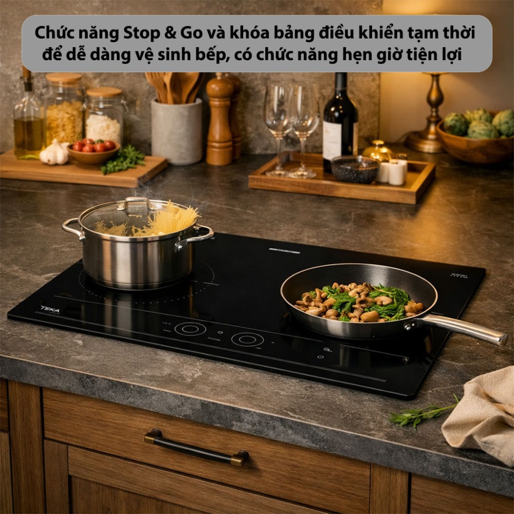 Bếp từ đôi Teka IBC-73200-TTC-BK - Hàng chính hãng