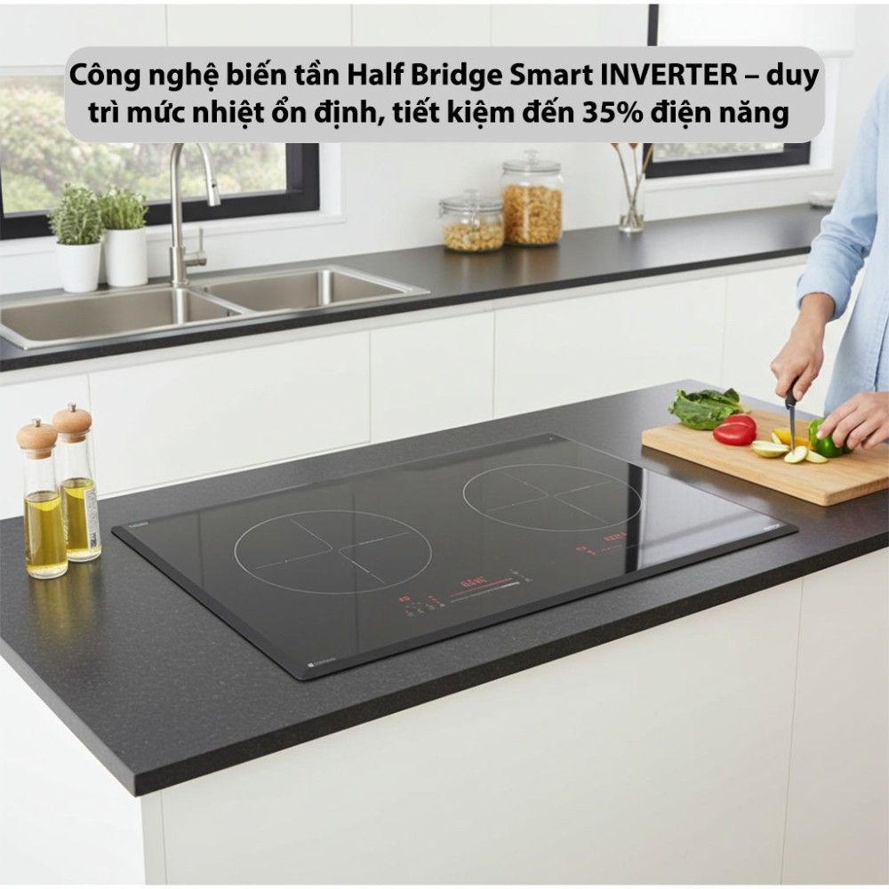 Bếp từ đôi GrandX GX-IH788LUX - Hàng chính hãng