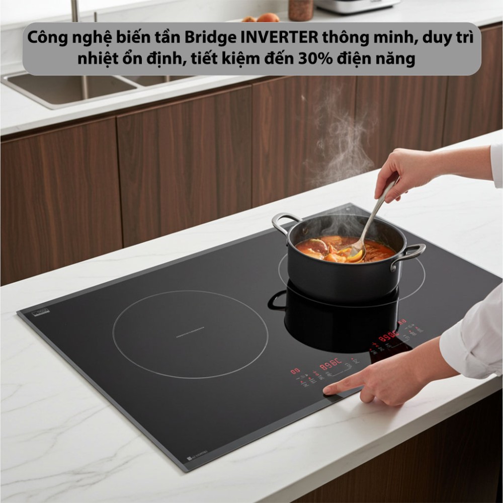 Bếp từ đôi GrandX GX-IP669SE - Hàng chính hãng