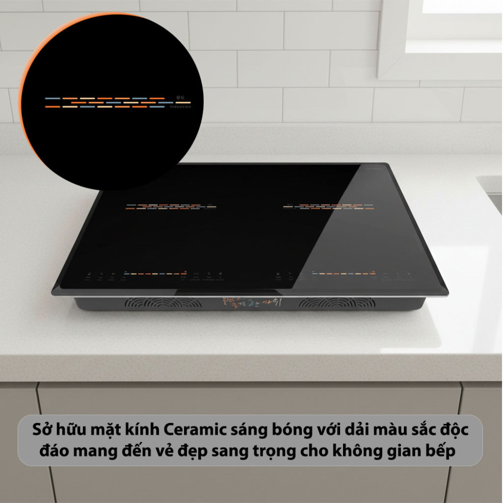 Bếp từ đôi Hawonkoo CEH-205-II - Hàng chính hãng