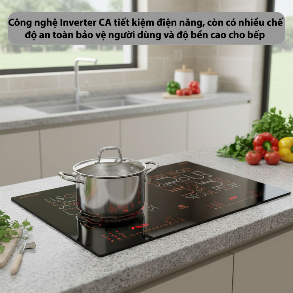 Bếp từ đôi Inverter Hawonkoo CEH-286 - Hàng chính hãng