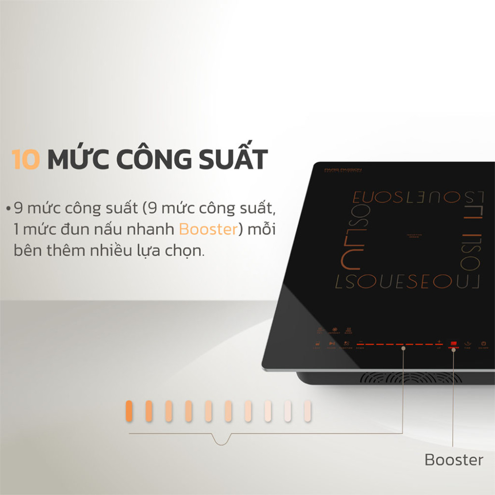 Bếp từ đôi Inverter Hawonkoo CEH-288 - Hàng chính hãng