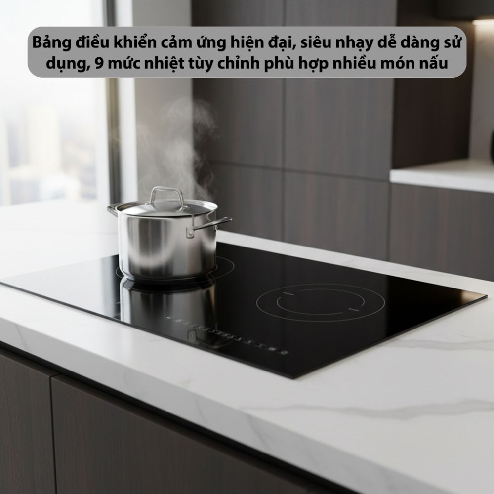 Bếp từ đôi Rapido RI-40BDN - Hàng chính hãng