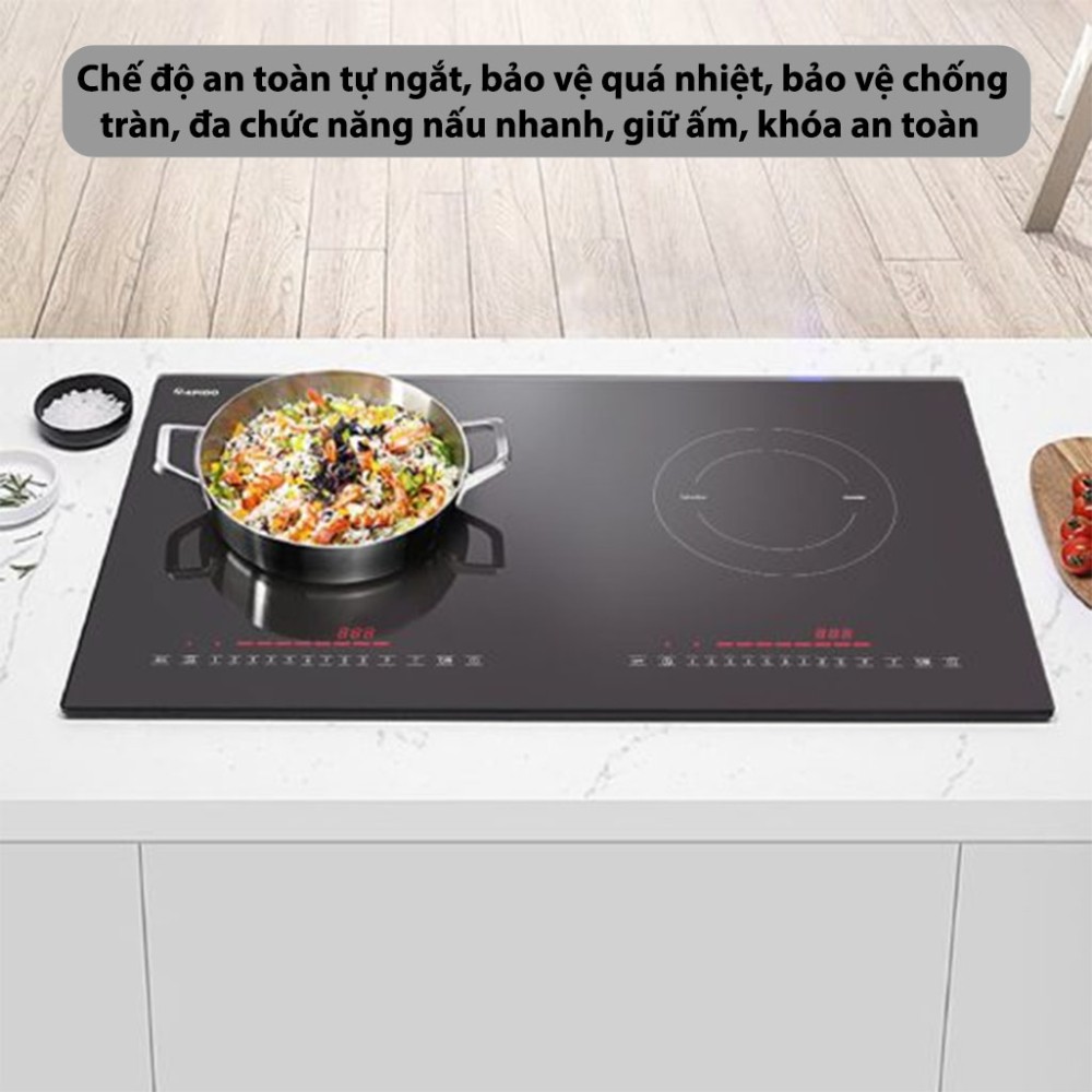 Bếp từ đôi Rapido RI-40BDN - Hàng chính hãng