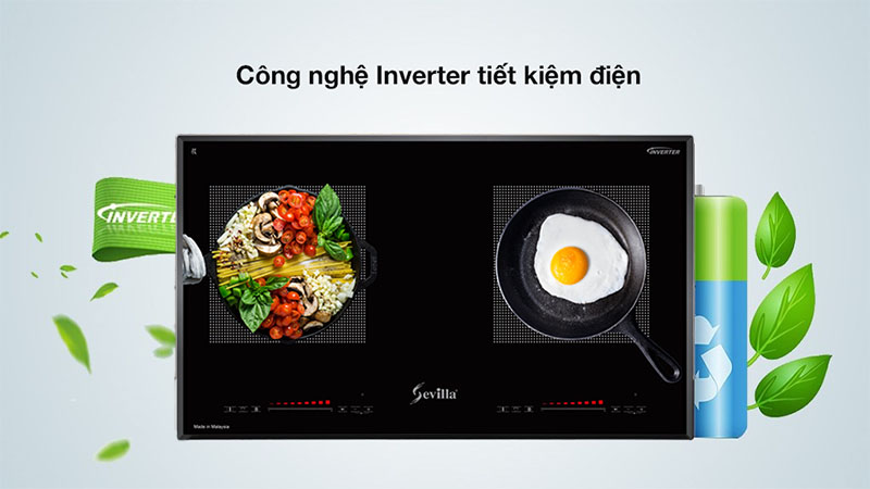Công nghệ Inverter của Bếp từ đôi Sevilla SV-MB01